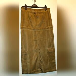BDG Urban Outfitters maxi to mini cargo skirt! Nwot SZ M